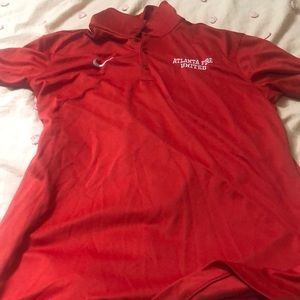 Atlanta fire Nike coaching shirt